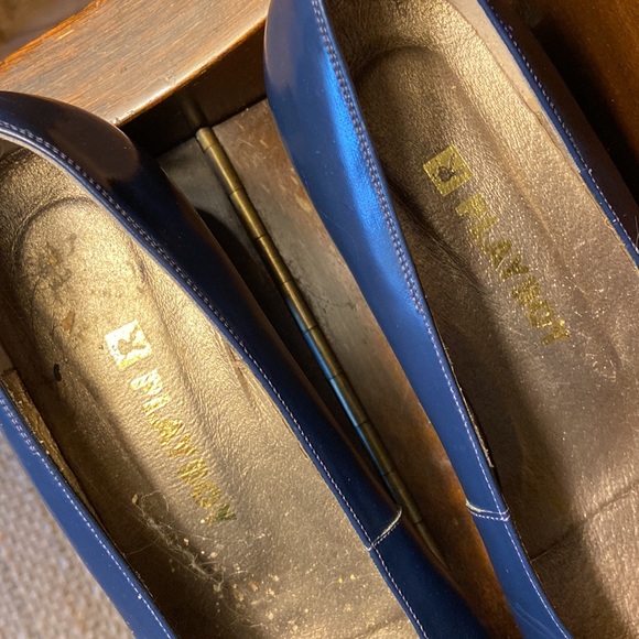 Vintage PLAYBOY kitten toe heels - Picture 4 of 6